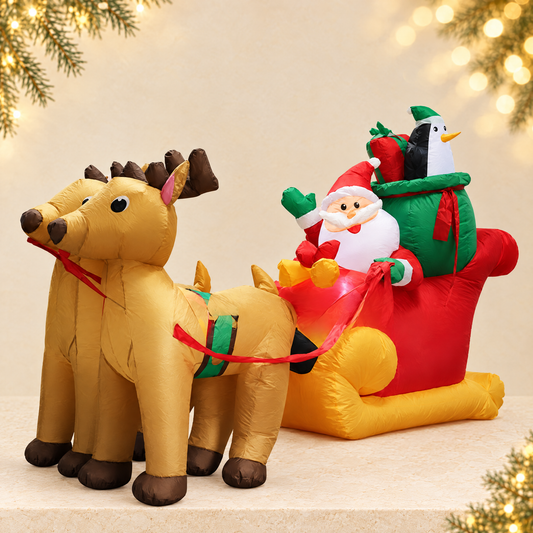 Inflatable Christmas Decoration — ivory Christmas product photograph