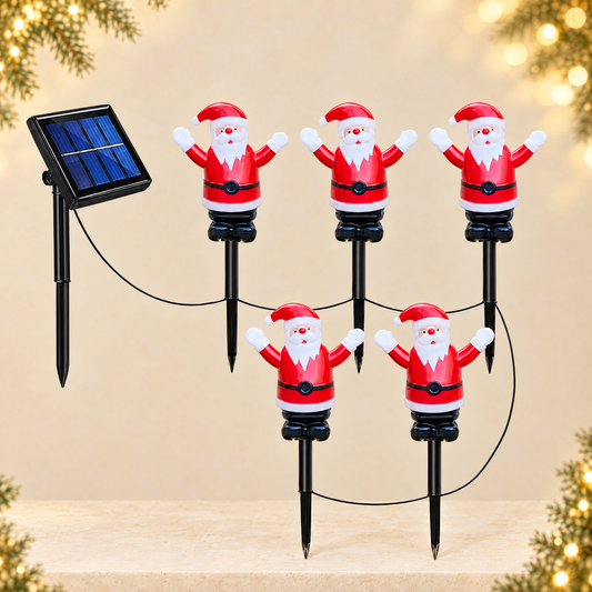 Solar Christmas Decorative Light String — ivory Christmas product photograph