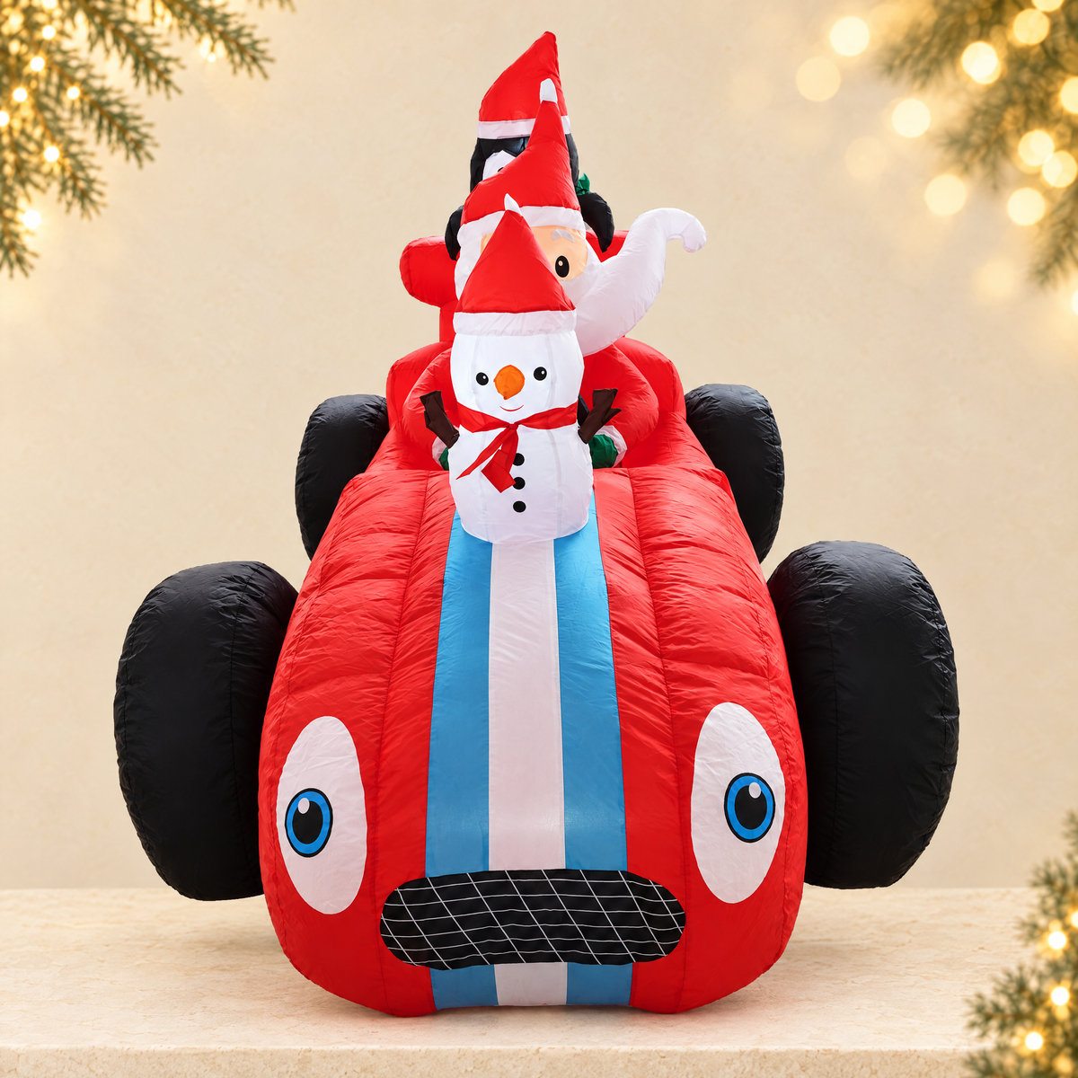 Inflatable Christmas Decoration — ivory Christmas product photograph