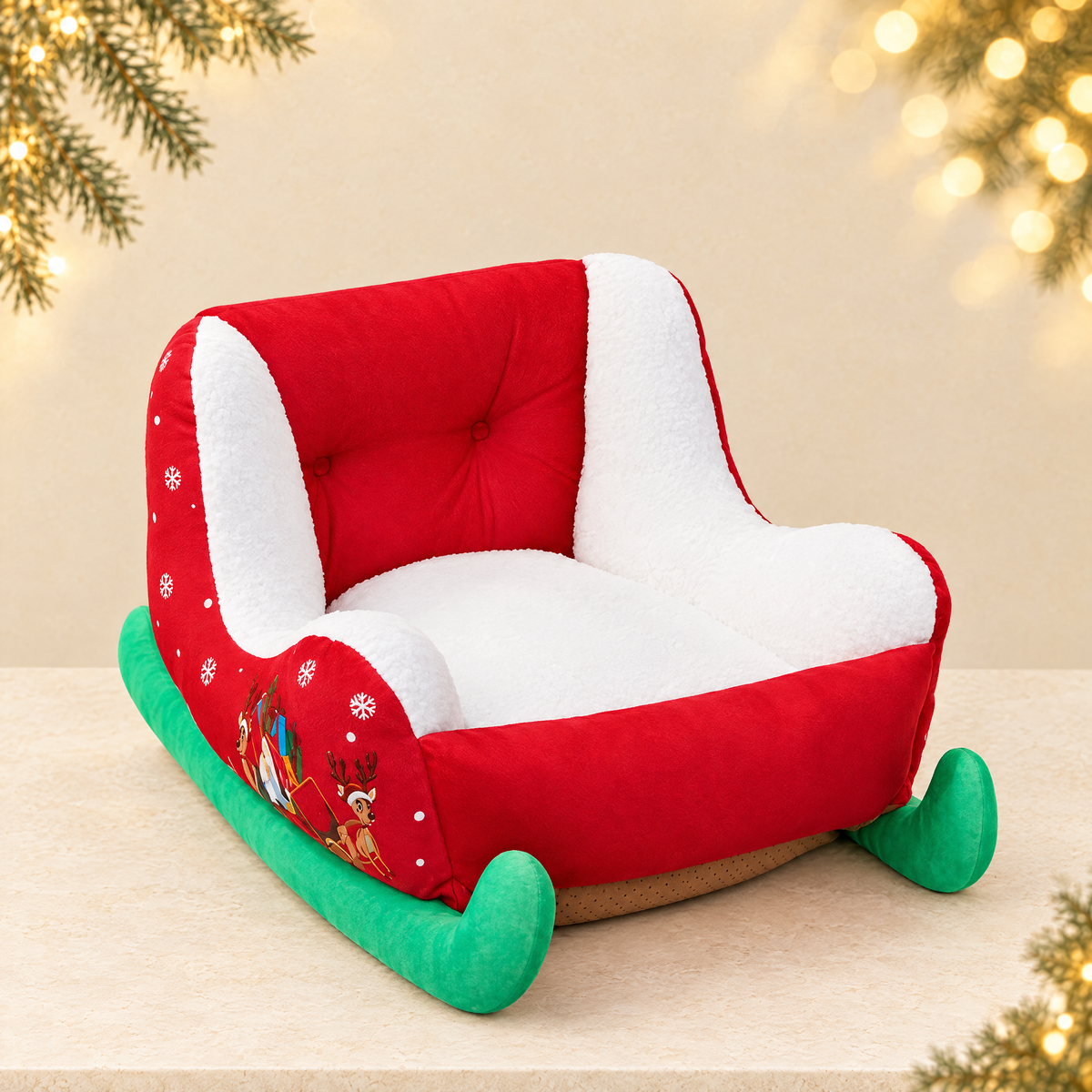 Christmas Pet Nest — ivory Christmas product photograph
