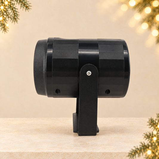 Christmas decoration rotating projection lamp — ivory Christmas product photograph