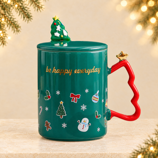 Christmas Mug — ivory Christmas product photograph