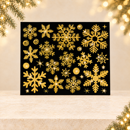 Christmas Window Stickers — ivory Christmas product photograph