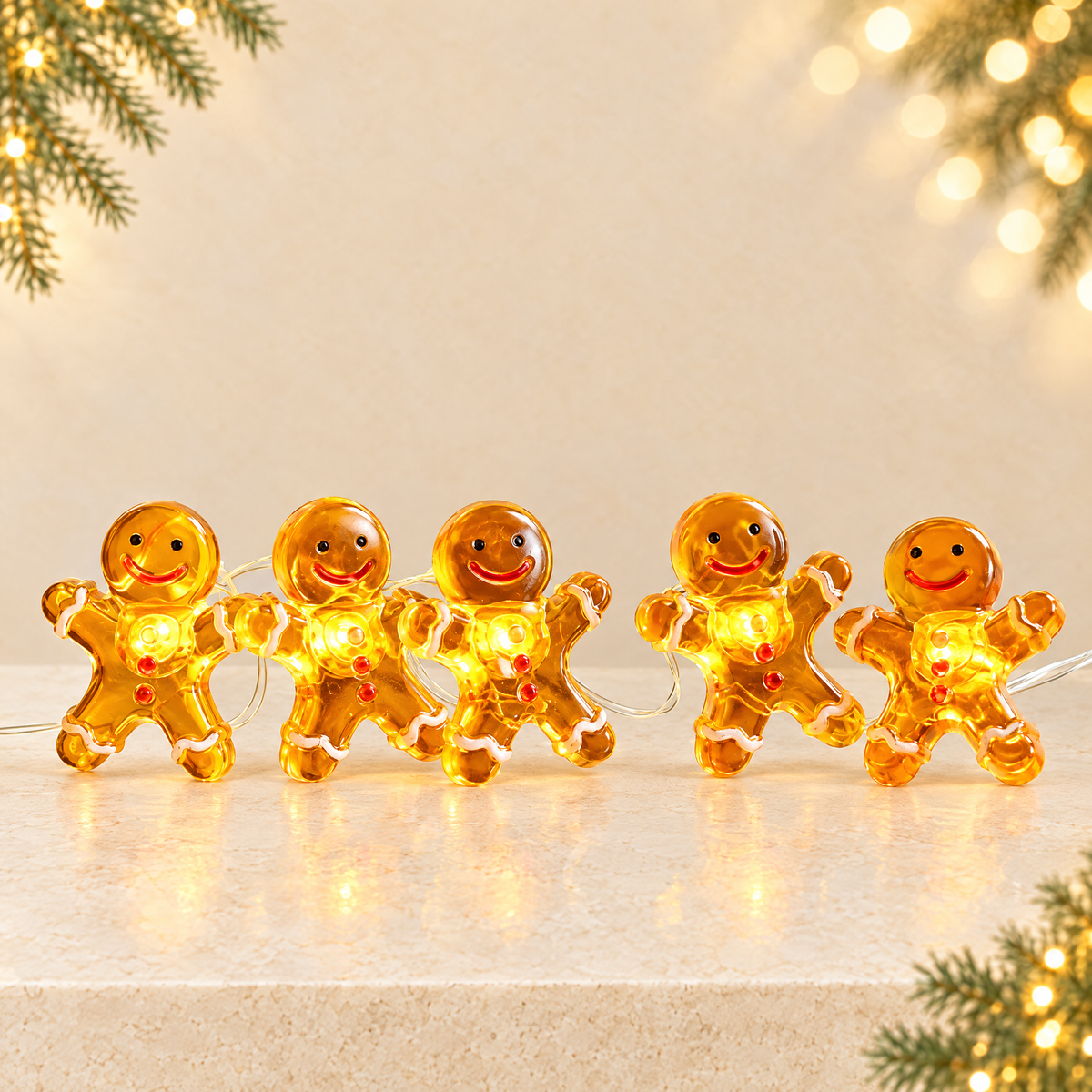 LED Christmas Lights — ivory Christmas product photograph
