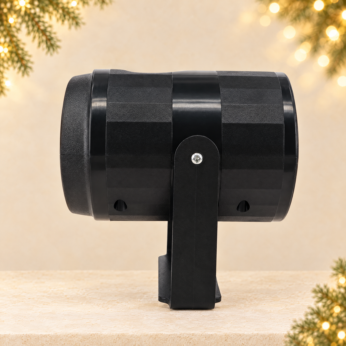 Christmas atmosphere projection lamp — ivory Christmas product photograph