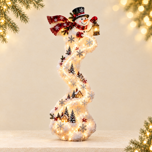Christmas Wall Lights – Train, Reindeer & Festive Designs — ivory Christmas product photograph