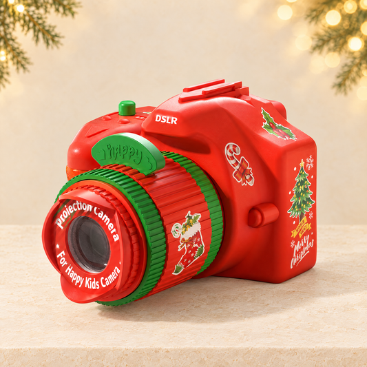Christmas Camera Projector Toy — ivory Christmas product photograph