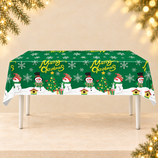 Christmas tablecloth — ivory Christmas product photograph