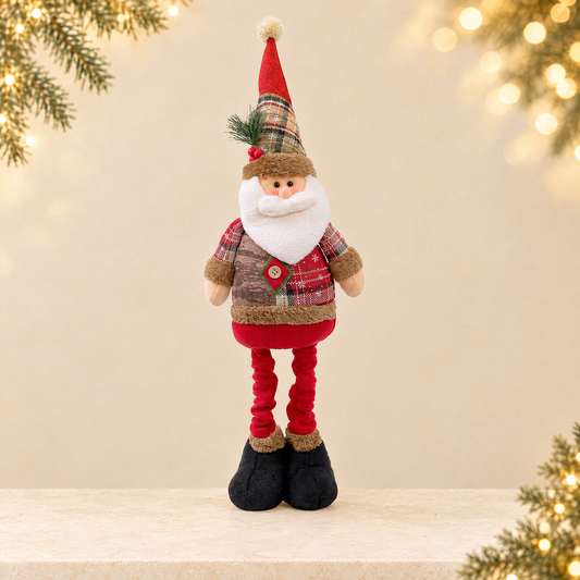 Christmas stretchable figurine decoration — ivory Christmas product photograph