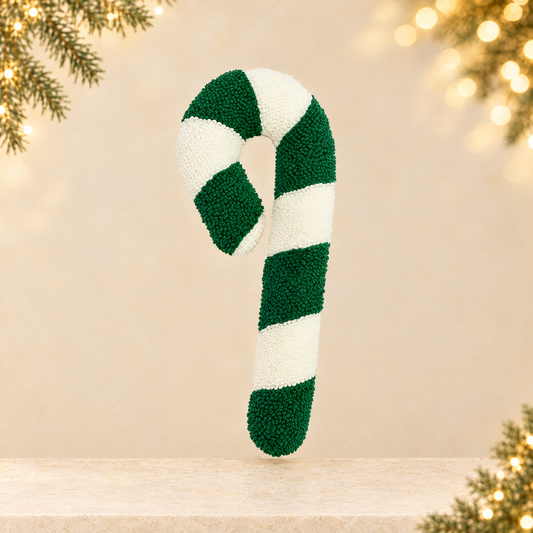 Christmas pillow cover — ivory Christmas product photograph