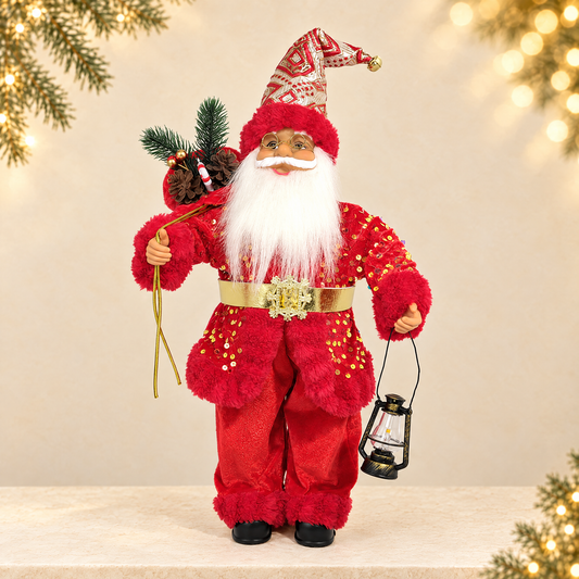 Santa Claus Doll Christmas Decoration — ivory Christmas product photograph