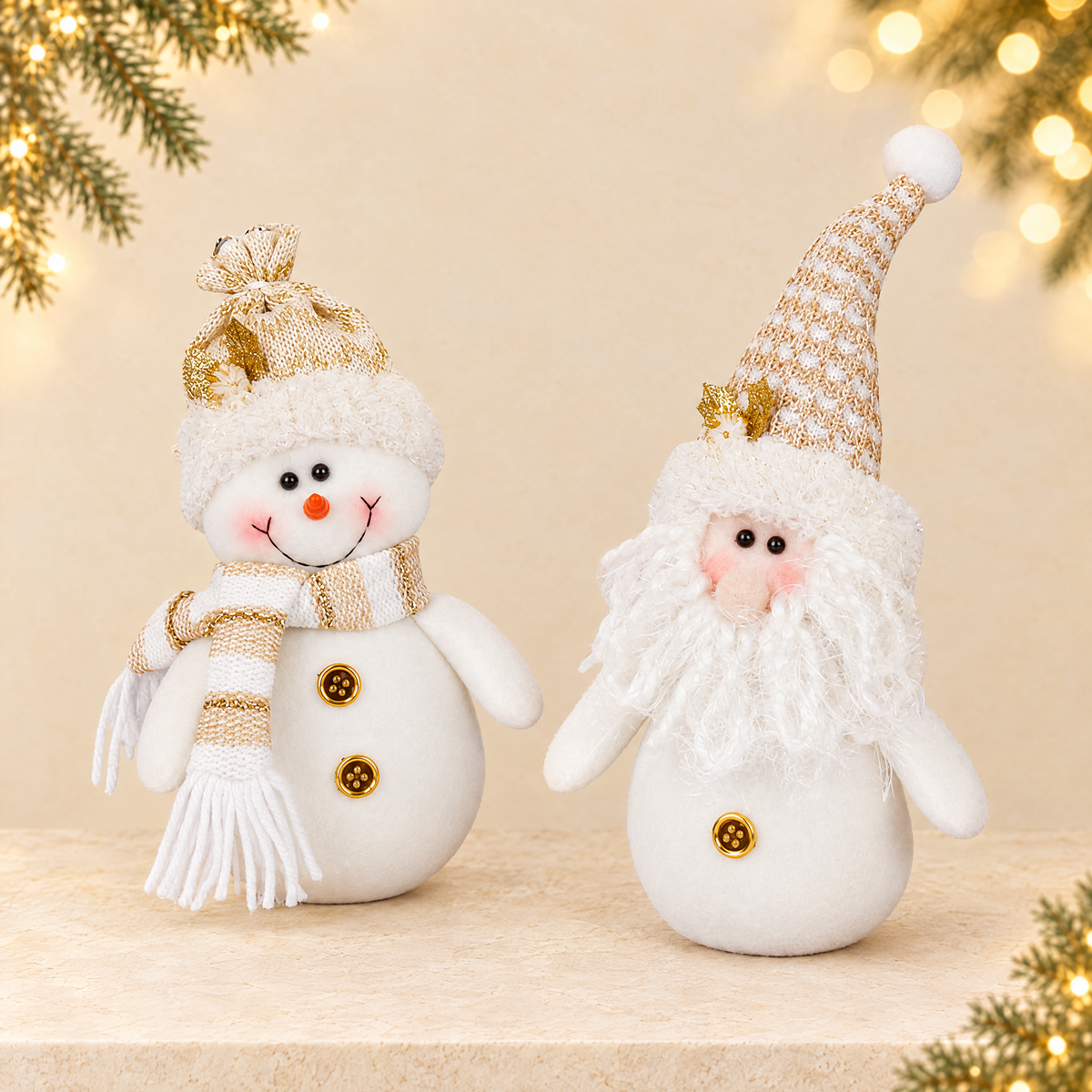 Christmas Doll — ivory Christmas product photograph
