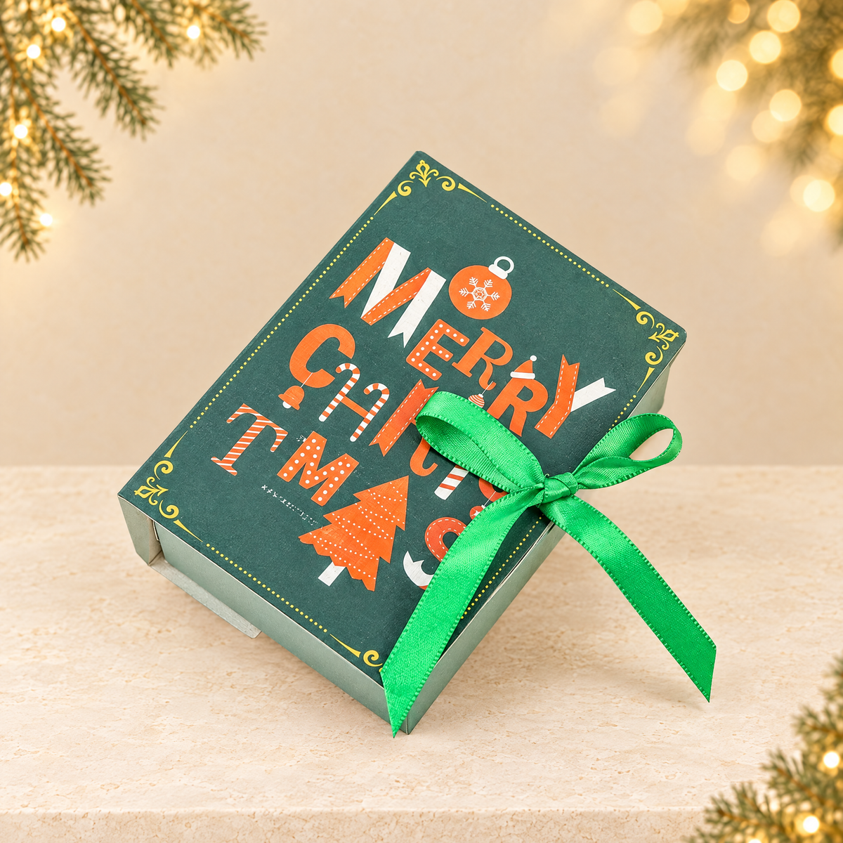 Christmas Eve Candy Box — ivory Christmas product photograph