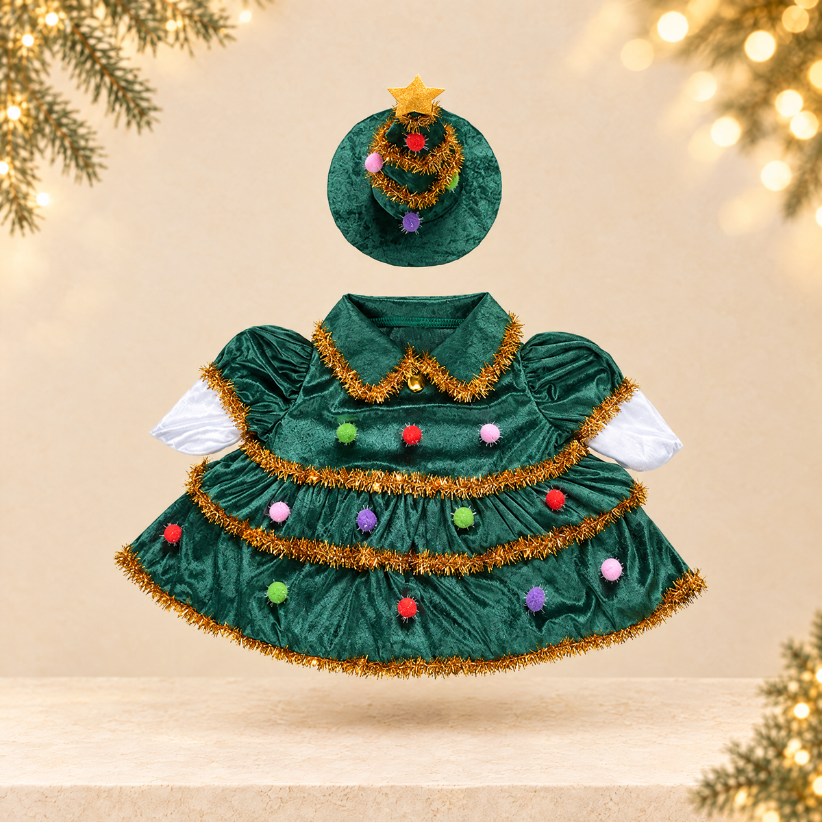 Christmas Goose Clothes — ivory Christmas product photograph