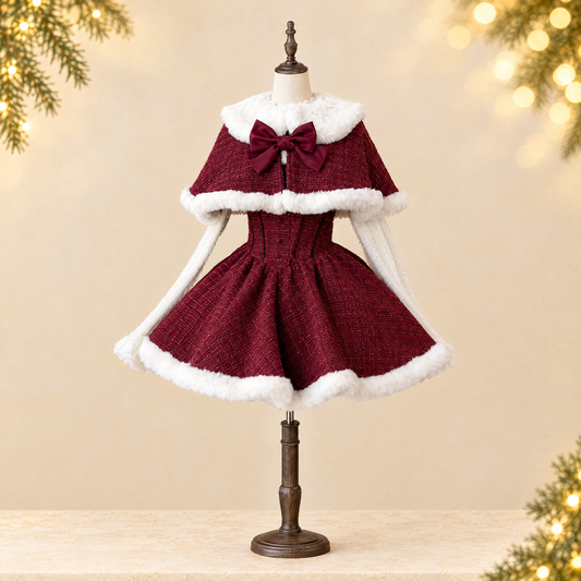 Christmas and New Year's festive attire — ivory Christmas product photograph