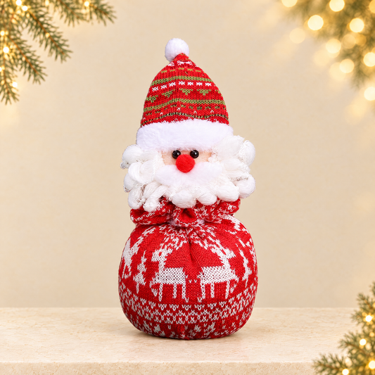 Christmas children's gift bag — ivory Christmas product photograph