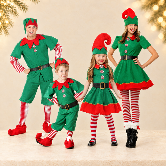Christmas Elf Costume — ivory Christmas product photograph