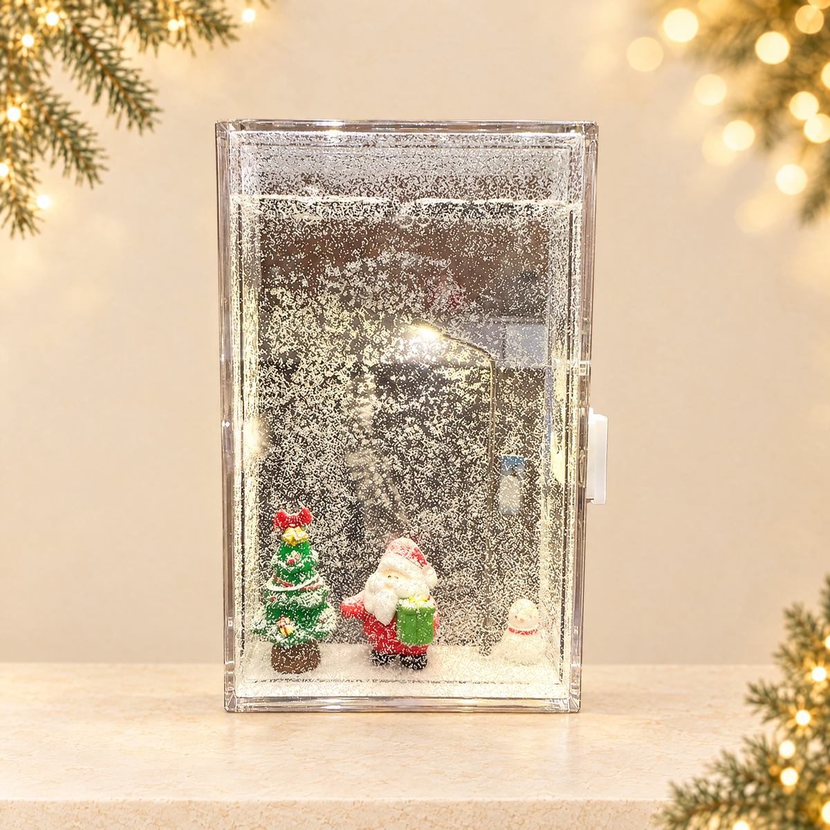 Christmas DIY LED Night Light Kit — ivory Christmas product photograph
