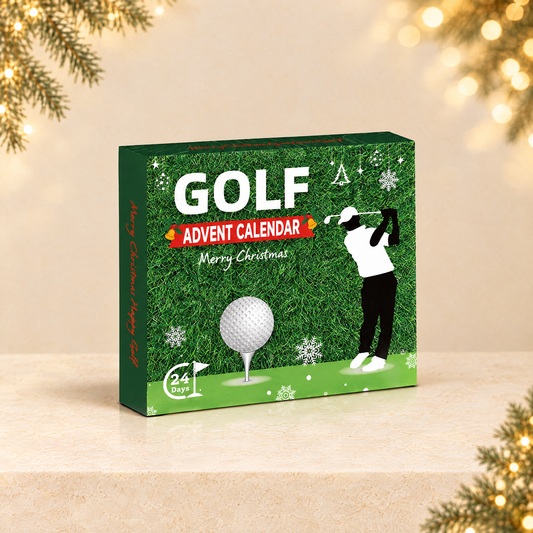 Golf Advent Calendar Blind Box Set — ivory Christmas product photograph