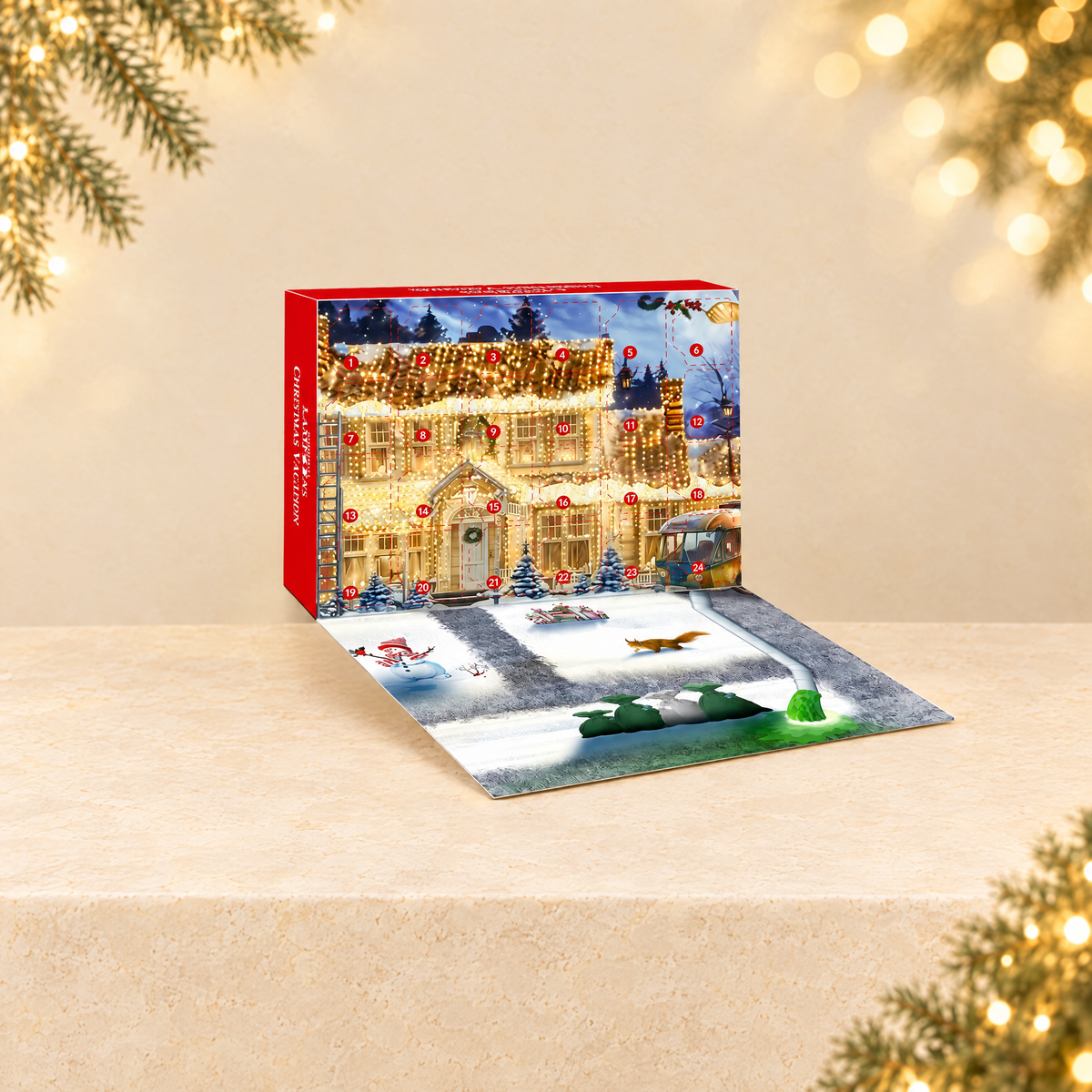 Christmas Advent Calendar Blind Box Set — ivory Christmas product photograph