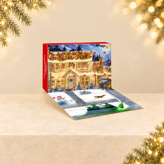 Christmas Advent Calendar Blind Box Set — ivory Christmas product photograph