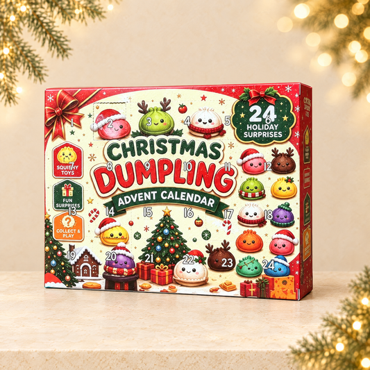 Christmas Countdown Calendar — ivory Christmas product photograph